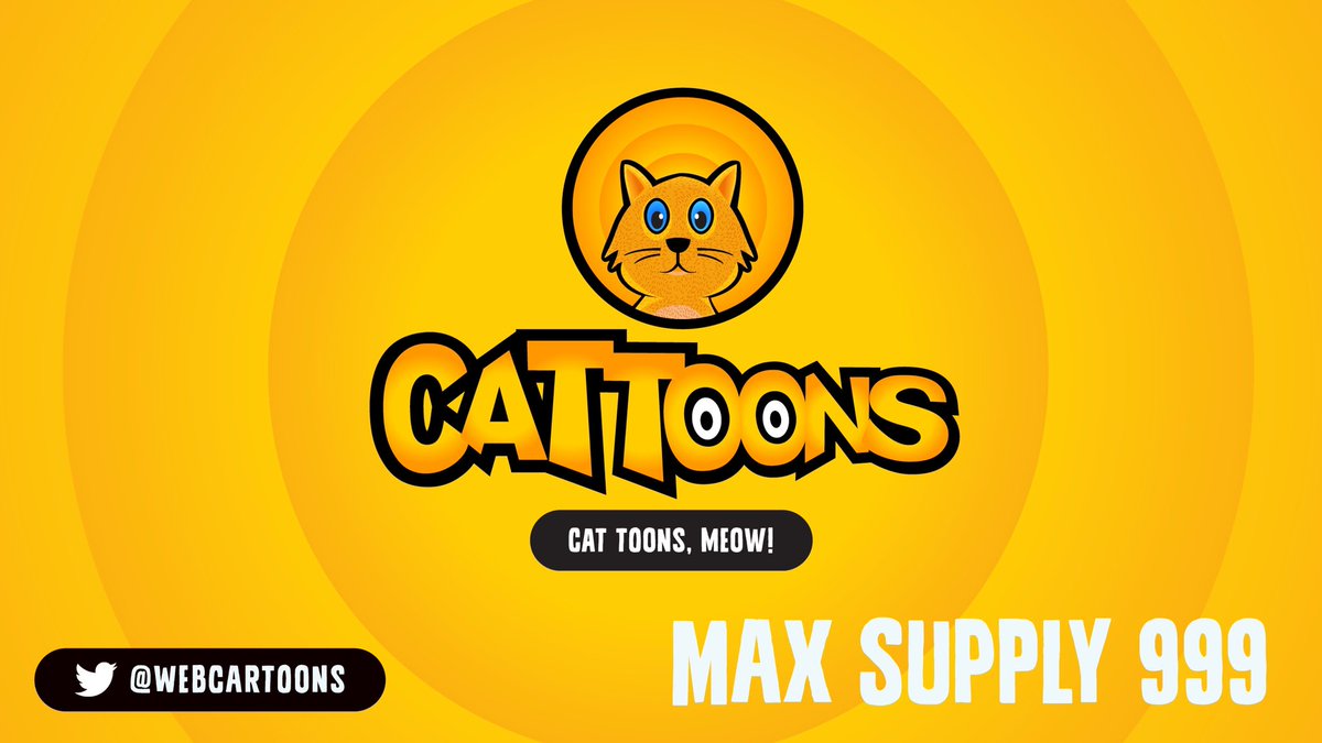 webcartoons's tweet photo. Are you ready for the CatTOONs!?😺Meow! @opensea 🔥coming soon!
#cats #nftoons #webcartoons #cattoons #nftcommunity #NFT #nfthistory #NFTcollectibles #nftcommunity #nftcollectors #nft #NFTs #NFTcollection #nftcollector #NFTshill #cat #meow #openseanft https://t.co/MnpLmTcPcs