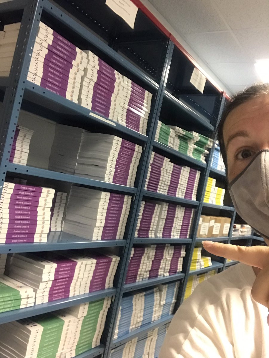 See all that? That’s not even all of the books. Teachers already have their books in their classrooms for the year. These are just the extras!!! <a href="/LearnZillion/">LearnZillion (now Imagine Learning)</a> <a href="/NBMSPrincipal/">AnneMarie K. Smith</a>