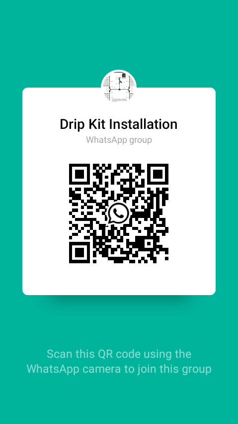 WhatsApp QR code from AgricTimes (+233 24 703 5166) Join this WhatsApp group to learn how to install a drip irrigation system by yourself FOR FREE!!!. chat.whatsapp.com/Ca7g4cVQj6A7KF…