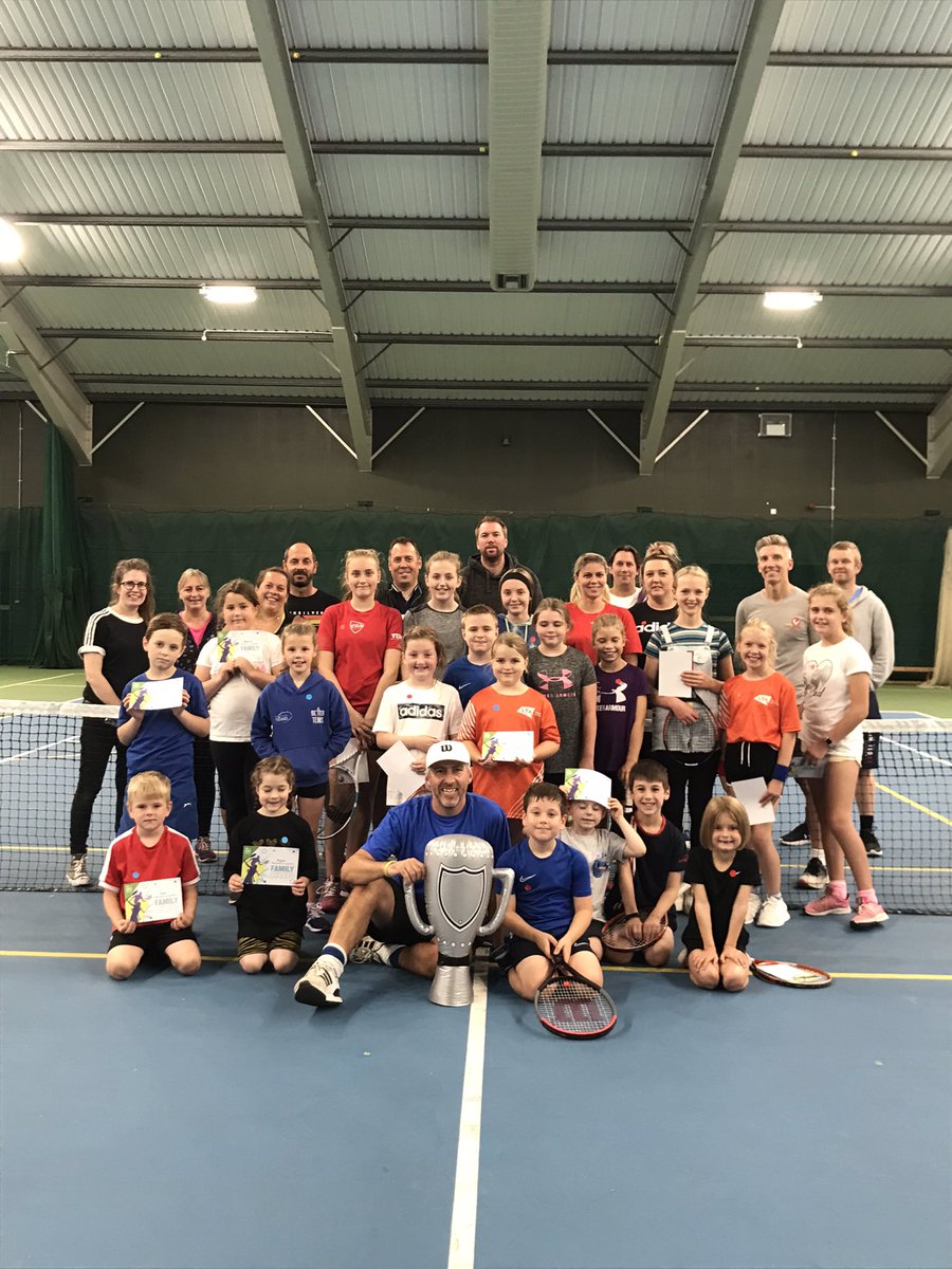 BodminTennis's tweet photo. @LTACompetitions Family Cup #teamchallenge 14 pairs placed into 🔴&amp;🔵 teams, played 49 doubles matches, Rally game involving ♠️♣️♦️♥️playing cards and ended with rounders. Well done to the 🔴team for the 🏆 https://t.co/dX0yfPfPB5