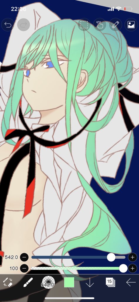 もしかして髪を緑にして メガネかければボスにもなる 夕霧a K A 地獄太夫 のイラスト