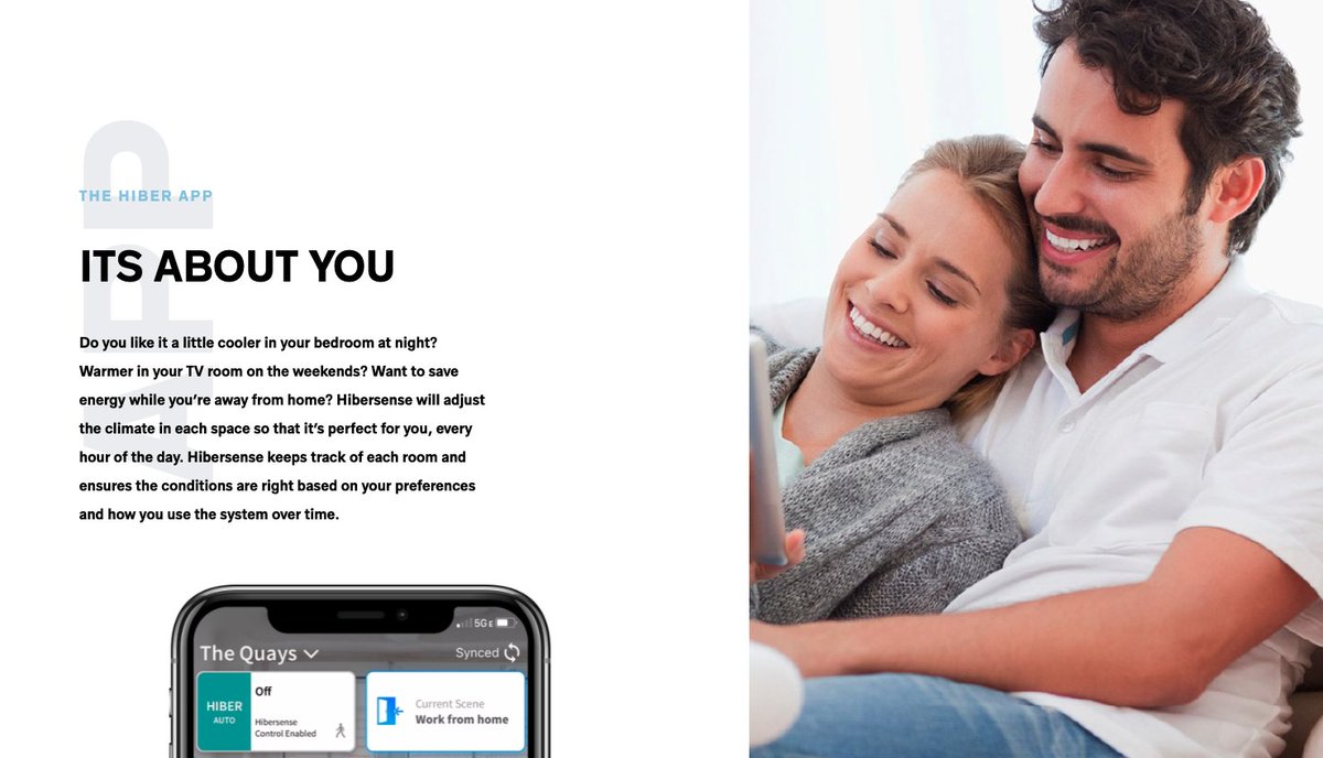 Personalize each space in your home from wherever you are at home or away. No longer are you tied to a thermostat hanging on the wall and no more are you restricted to just one thermostat. Hibersense gives you a virtual thermostat in every room. 
ow.ly/fYUY50FU84o