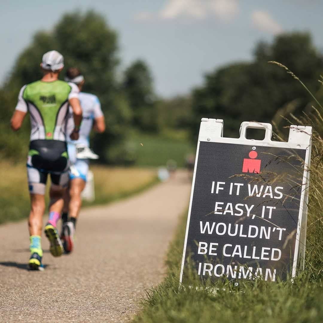 Need some motivation? Here's your sign to get training this weekend 😅🏊‍♀️🚴‍♂️🏃‍♀️

#IRONMAN
#ANYTHINGISPOSSIBLE