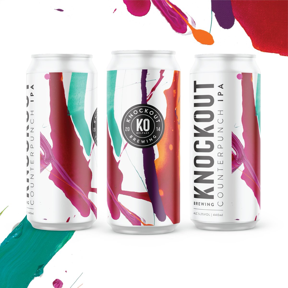 The first of three beers launched in cans  this week

Counterpunch IPA, packed full of Mosaic, Galaxy, Sabro and Azacca hope

Available from 
@nscraftbeers
 or on Tap at this weekends taproom