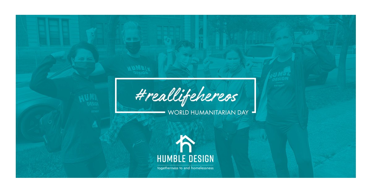 Honoring #reallifeheroes who lend a helping hand, an open heart, and hope to those in need across the world. Happy #HumanitarianDay from all of us at #HumbleDesign.