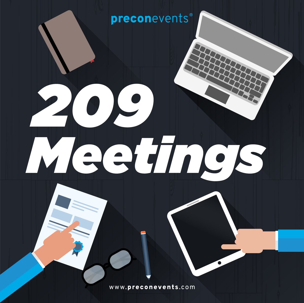 PreconEvents's tweet image. Precon had a record-breaking week with one of our favorite clients! Check out some fun facts from our Production Team.
#eventprofs #virtualevents