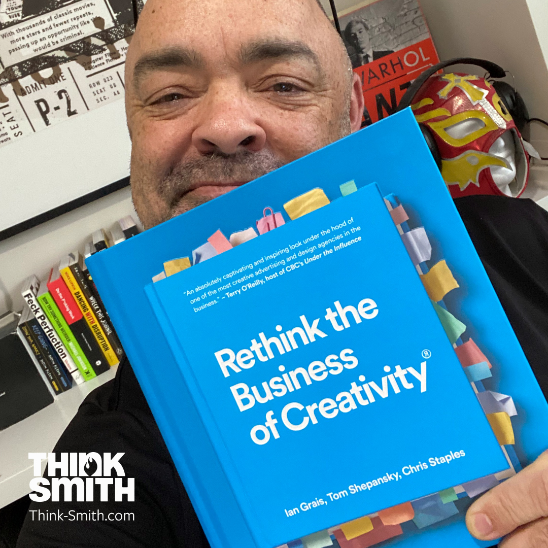 Rob_ThinkSmith's tweet image. “Rethink” is definitely where our minds need to be these days. My third book recommendation for creatives is #Rethink the Business of Creativity by @iangrais &amp;amp; @tomshepansky. Beautiful and engaging, this is one I highly recommend for your library. Shout out to their team!
