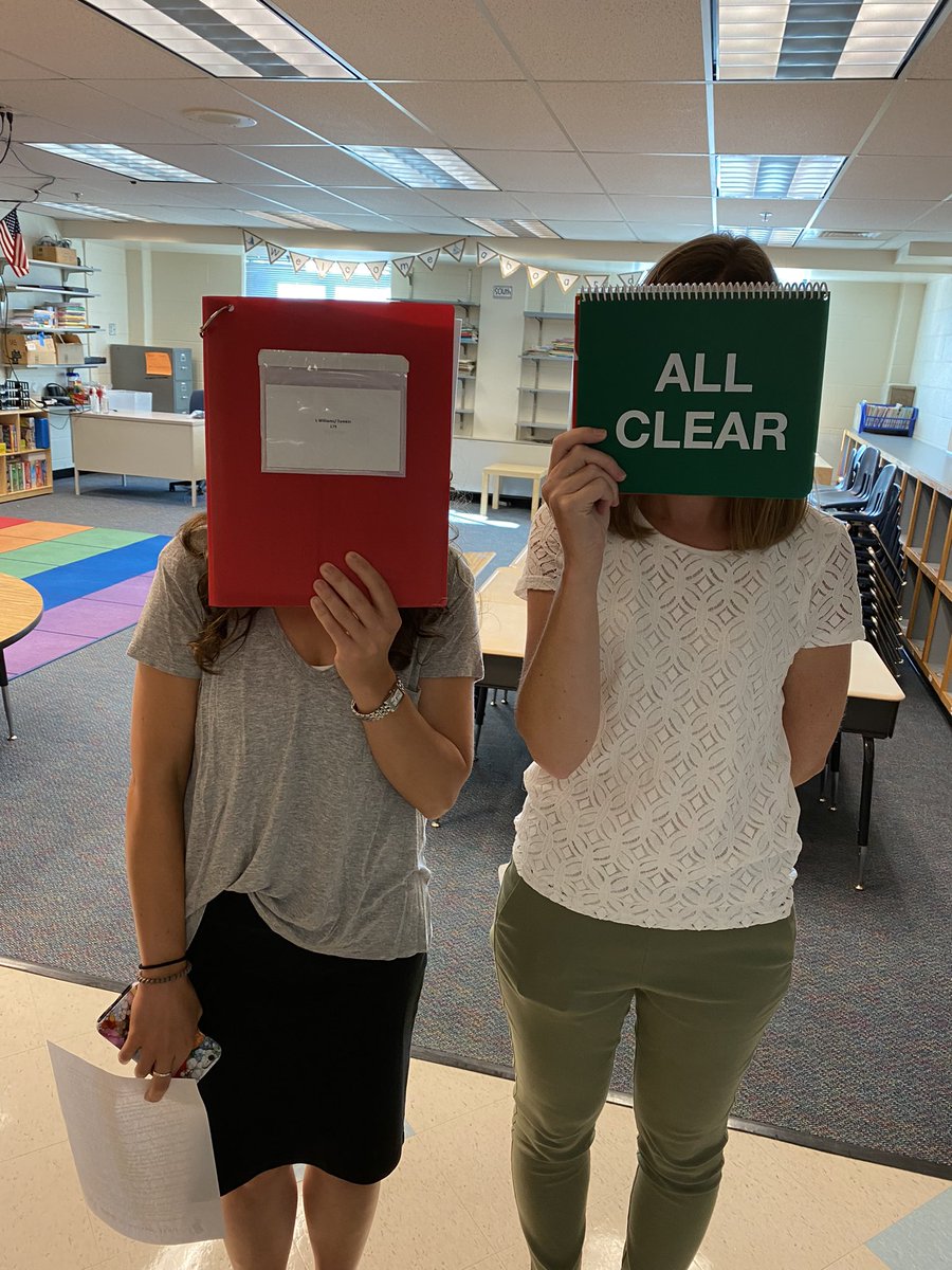 beisek13's tweet photo. ALL CLEAR! We read our staff handbook and are prepared for our first fire drill!! @longbranch_es https://t.co/ZgraPPeSwb