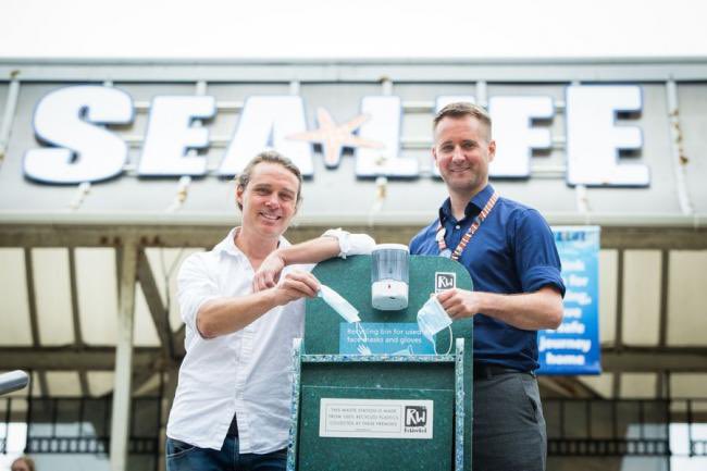 A scheme to collect and recycle face masks, gloves and other PPE has been launched.

Brighton and Hove City Council has joined forces with recycling company @ReWorkedGB to provide #PPE recycling bins and hand sanitiser stations in areas of the city centre.
theargus.co.uk/news/19519711.…