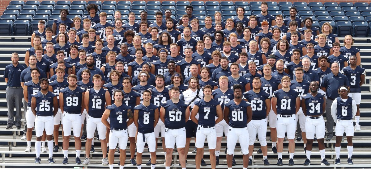 Ladies and Gentlemen... Your 2021 Butler Football Team