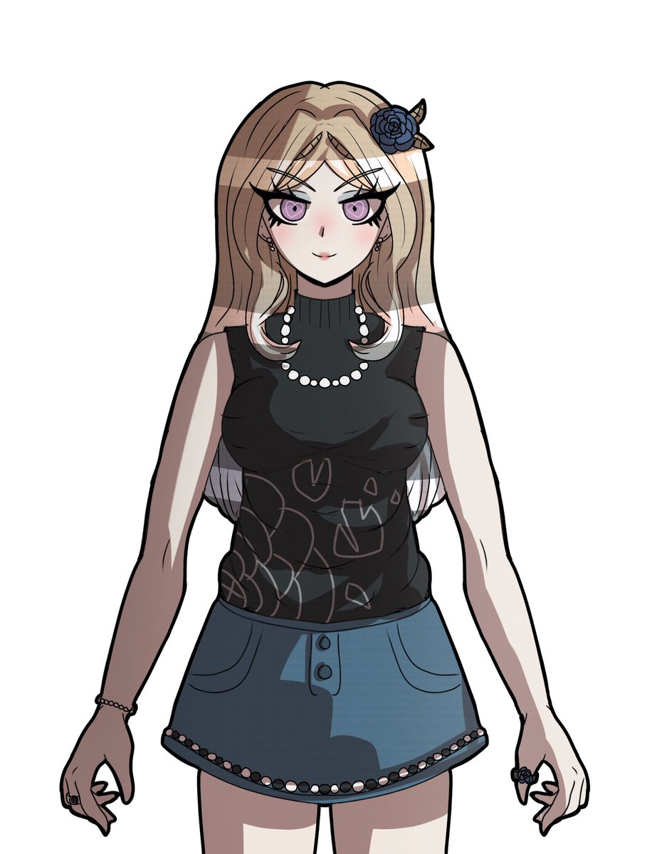 DRKillerCruise's tweet photo. Welcome back to our character reveal! Today we have Kori Shinguria, the Ultimate Bachelorette. She is owned by @cynderheartt and the art has been done by @Ripple48530055 https://t.co/8K4jHCKmW8