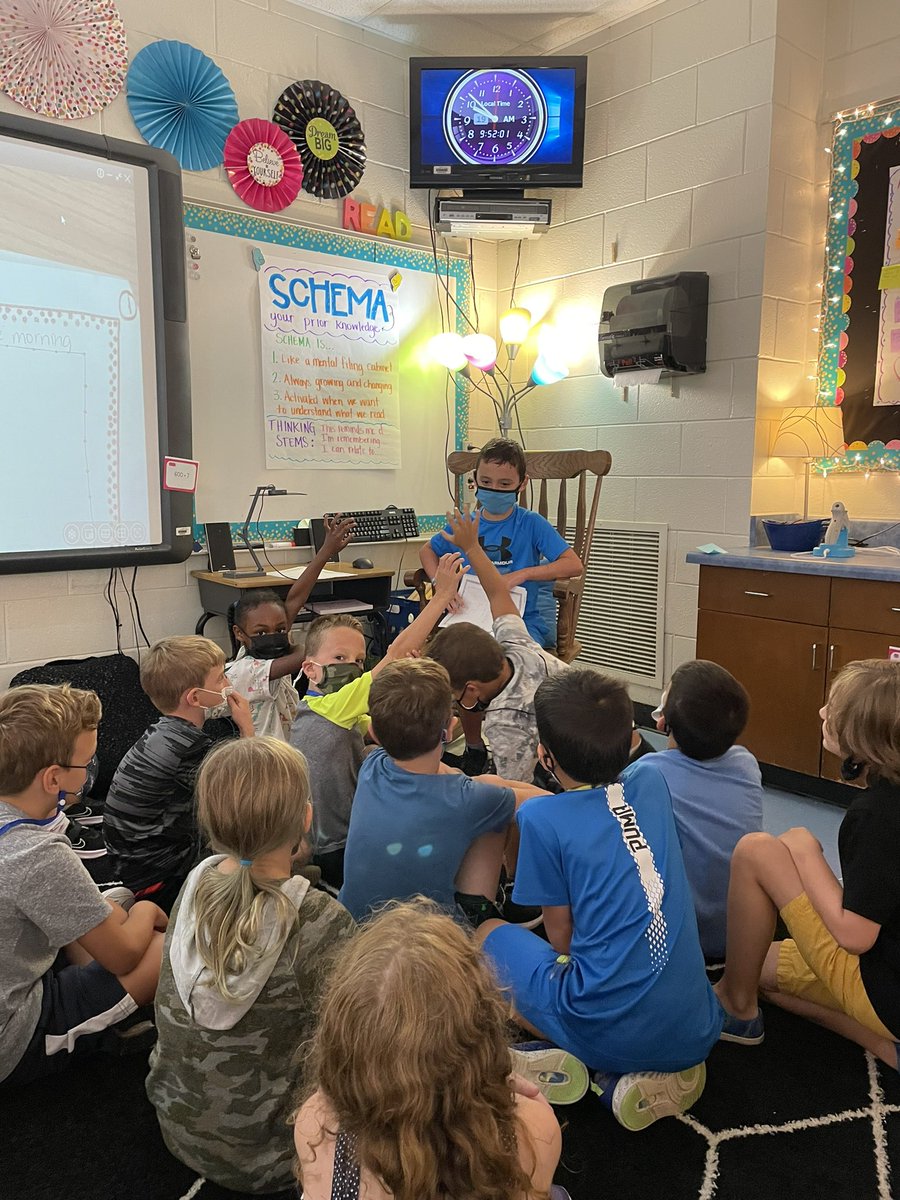 Author’s Chair: sharing our writing and asking for feedback. <a href="/MPE_Mustangs/">Mountain Park ES</a>