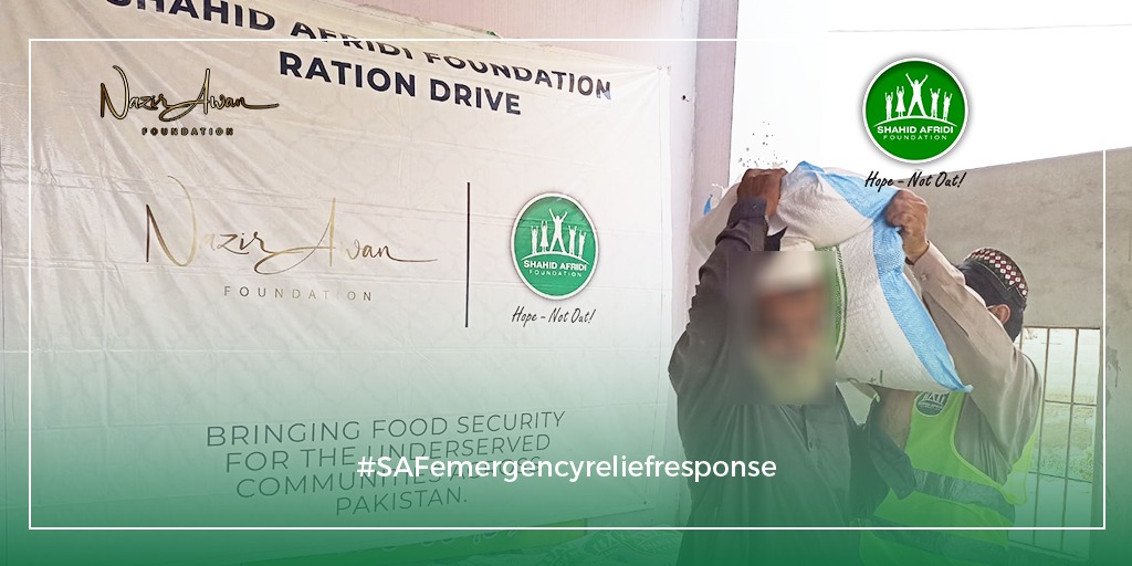 Shahid Afridi Foundation tweet media