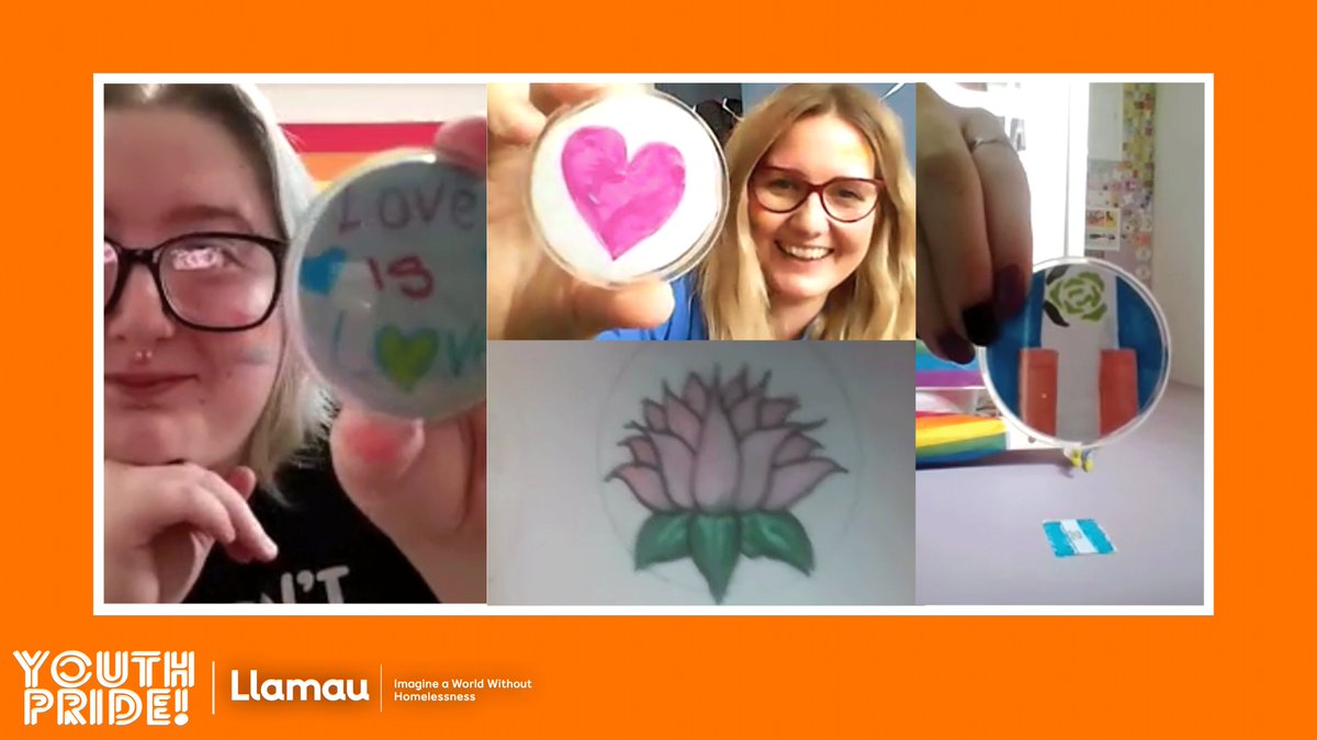 Llamau (@llamauuk) on Twitter photo One of our creative activities for Youth #Pride is badge making! Some incredible designs from Sian and some of the young people taking part today. <a href="/VivaLGBT/">Viva LGBTQ+</a> #VivaPride One of our creative activities for Youth #Pride is badge making! Some incredible designs from Sian and some of the young people taking part today. <a href="/VivaLGBT/">Viva LGBTQ+</a> #VivaPride