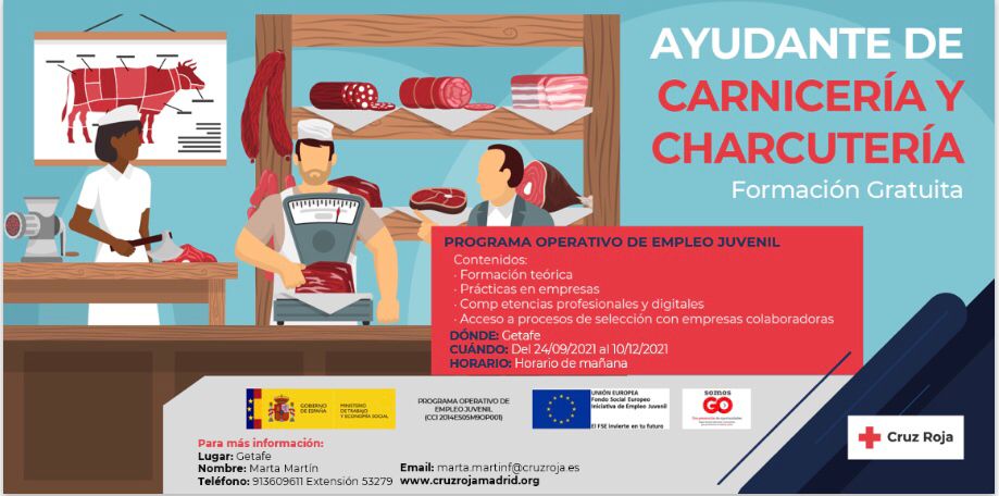 Hola y feliz jueves !
¿Pensando en formarte para trabajar?
Te dejamos algunos de los cursos que inician próximamente en el #PlanEmpleoCruzRoja
Si eres menor de 30 años ponte en contacto conmigo: marta.martinf@cruzroja.es 

No dudes en contactar 
¡TE ESPERAMOS!