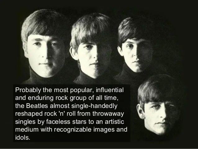 BeatlesEarth's tweet photo. Why do you think The Beatles are so influential? 🤔👇🏼 https://t.co/EZjuhmZLoD