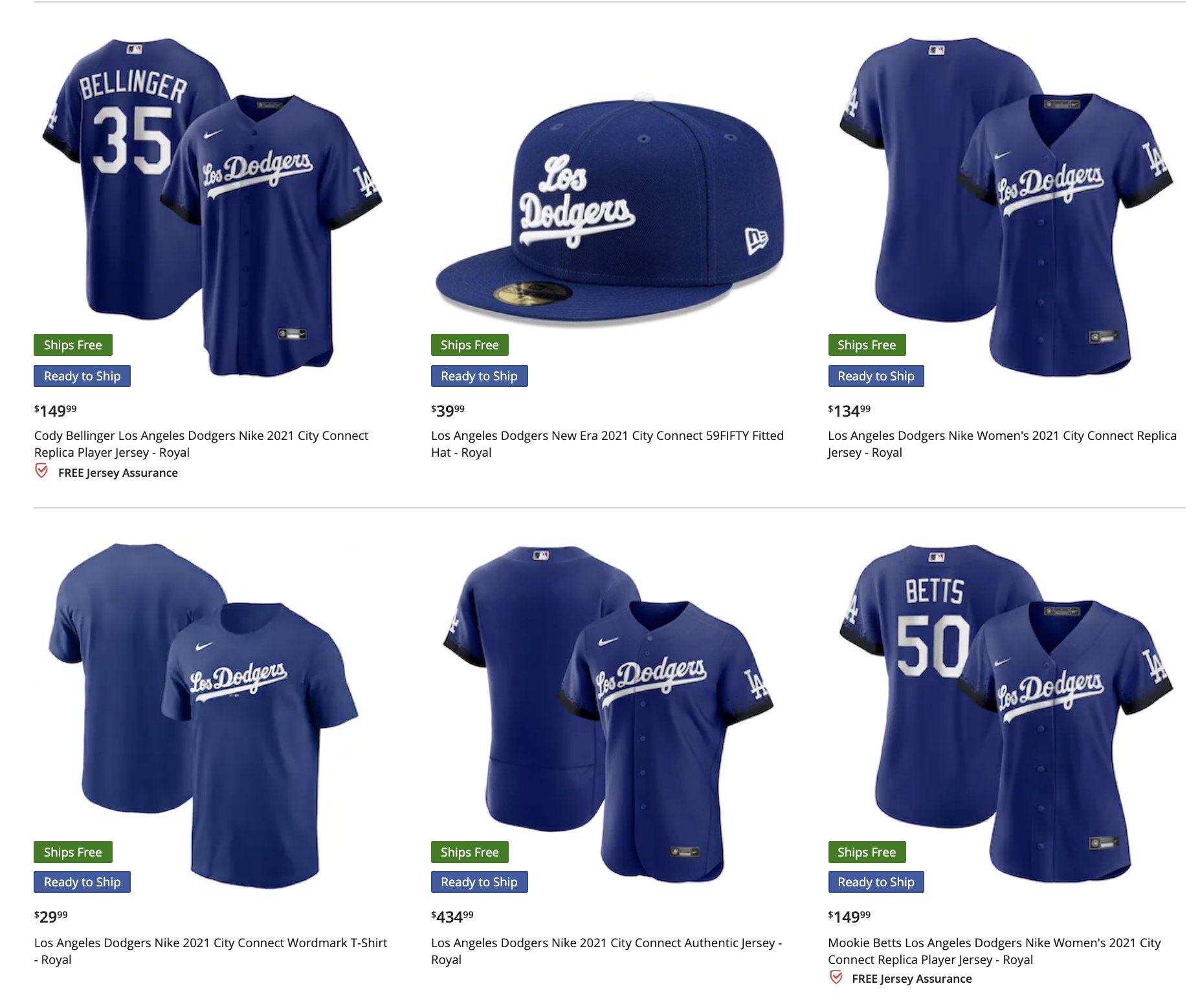 Dodgers City Connect Jersey, Dodgers City Connect Hats, Shirts