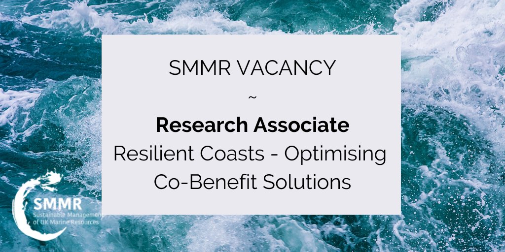 SMMR (@smmr_uk) on Twitter photo ⭐️ Vacancy ⭐️
A <a href="/UKRI_News/">UK Research and Innovation</a> SMMR project is hiring a Research Associate, based in the #Marine & #Coastal Environment #research team at <a href="/univofstandrews/">University of St Andrews</a>. Experience in #SocialScience or interdisciplinary natural #science, starting 1 Nov. Find out more: buff.ly/3gggOAG ⭐️ Vacancy ⭐️
A <a href="/UKRI_News/">UK Research and Innovation</a> SMMR project is hiring a Research Associate, based in the #Marine & #Coastal Environment #research team at <a href="/univofstandrews/">University of St Andrews</a>. Experience in #SocialScience or interdisciplinary natural #science, starting 1 Nov. Find out more: buff.ly/3gggOAG