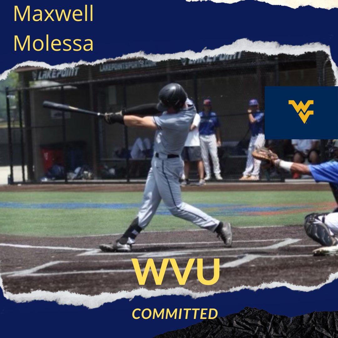Maxwell Molessa (@maxwellmolessa) on Twitter photo I’m very excited, blessed, and honored to announce that I will be continuing my academic and baseball career at West Virginia University. I would like to thank God, my family, friends, and coaches for helping me reach this goal. #LETS #GOOOO #MOUNTAINEERS <a href="/WVUBaseball/">WVU Baseball</a> I’m very excited, blessed, and honored to announce that I will be continuing my academic and baseball career at West Virginia University. I would like to thank God, my family, friends, and coaches for helping me reach this goal. #LETS #GOOOO #MOUNTAINEERS <a href="/WVUBaseball/">WVU Baseball</a>