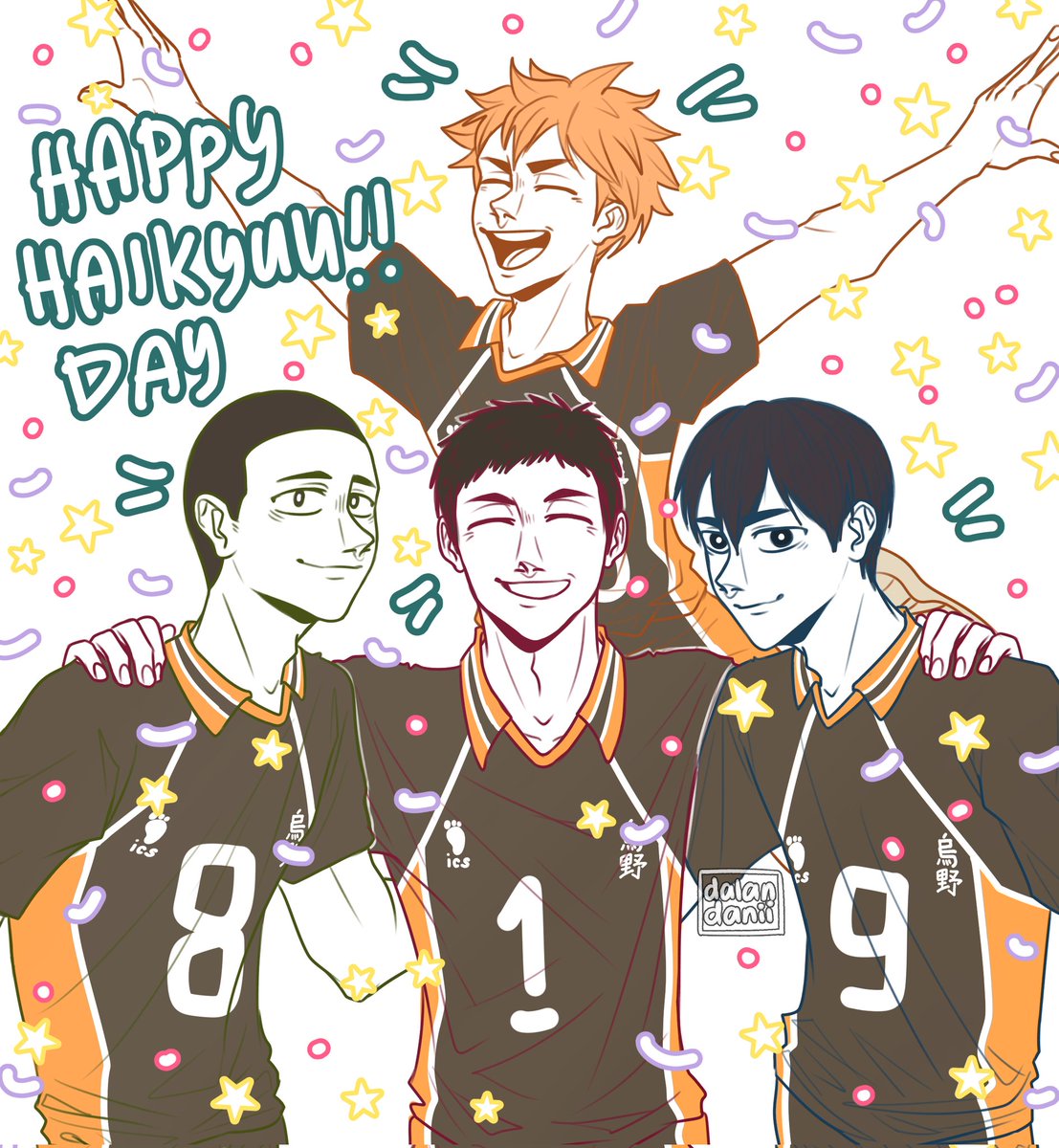 _dalandanii's tweet photo. 8.19 💖💖💖
.
.
#HaikyuuDay #haikyuufanart #FANART #Fanarts #karasuno #hinatashoyo #SHOYOU #kageyamatobio #Kageyama #naritakazuhita #daichi #daichisawamura #digitaldrawing #digitalillustration #digitalart #digitalsketch https://t.co/k4Txfze7eu