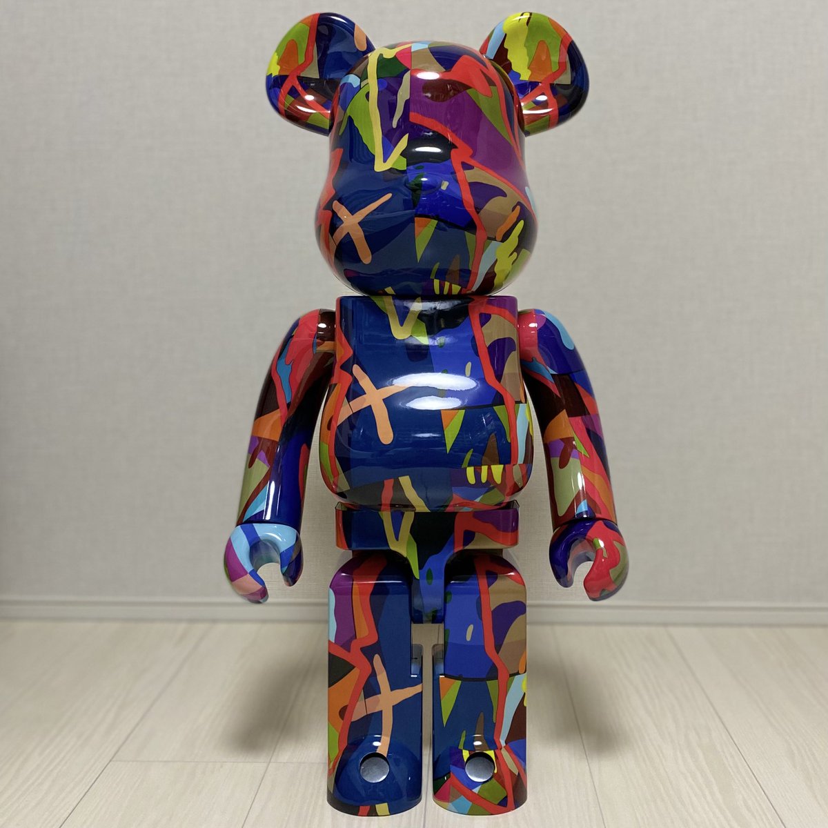 フィギュアBE@RBRICK KAWS TENSION 1000%