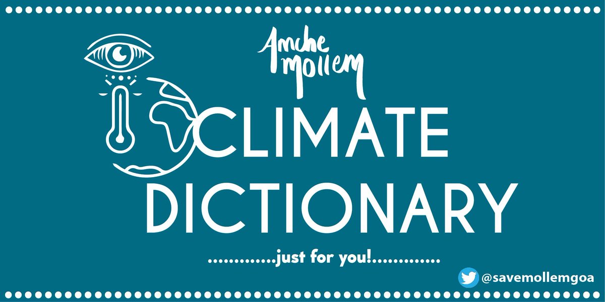💫🌡Starting this week, #AmcheMollem breaks down #ClimateChange to it's most basic terms with our #ClimateDictionary 💚📖 

When reading about the climate, we come across words that we don't often understand.
This is CLIMATE CHANGE SIMPLIFIED 🌍
Let's jump right in! 👀👇🏾
(1/n)
