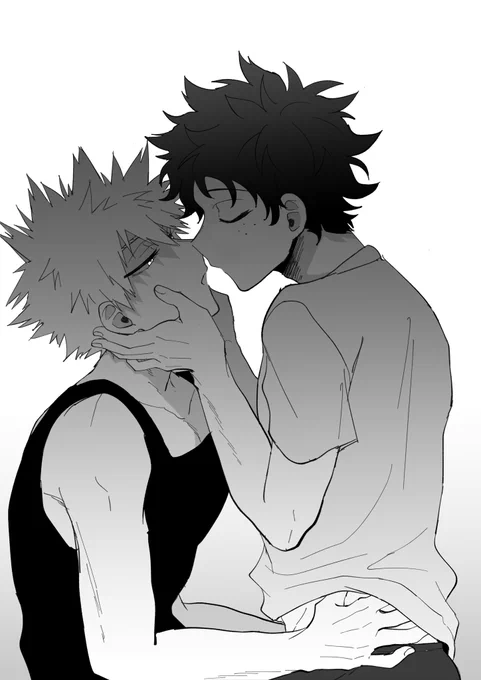 #勝デでキス祭り
なんとキスしてる絵これしかなかった!!!もっとキスしてる勝デ描こっと…!!!! 
