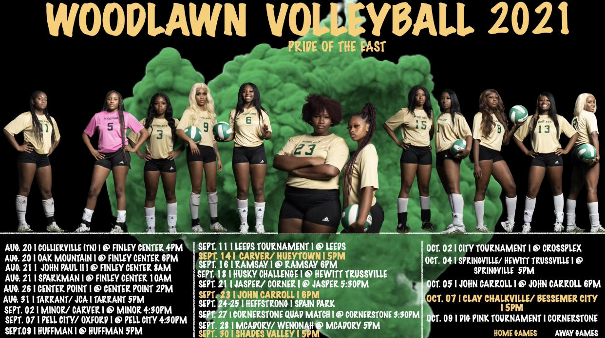 Woodlawn High School on Twitter "The first game of our volleyball