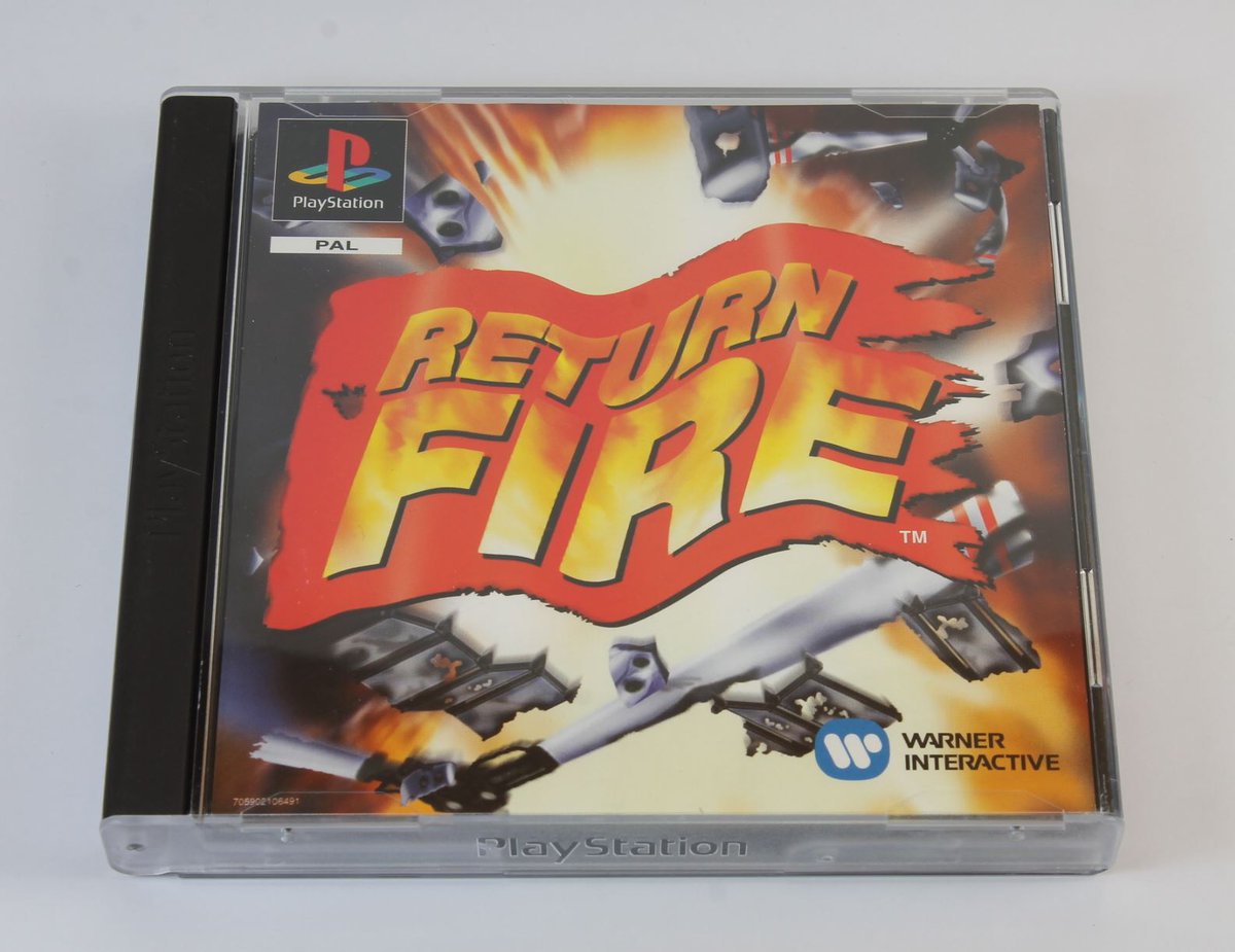 chilloutgames's tweet image. Back in Stock - #Playstation: #ReturnFire (3 photos) chilloutgames.co.uk/PS1/Return_Fir…