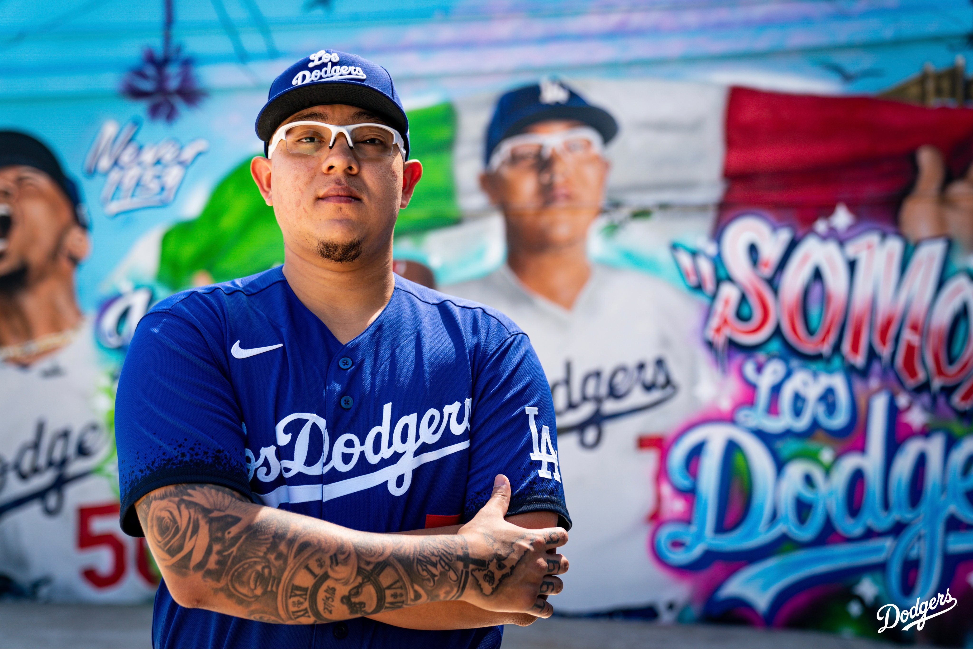 Photos: Dodgers unveil Nike City Connect Series uniforms