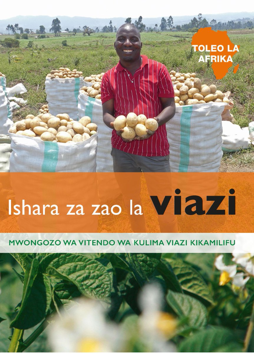 NLAgriKenya's tweet image. Do you want to get more out of your potato crop? Potato Signals will help you make better, well-founded decisions, eliminate weak points or simply get all the little details right. Order a book here: bit.ly/3ycBNeV #potatoday