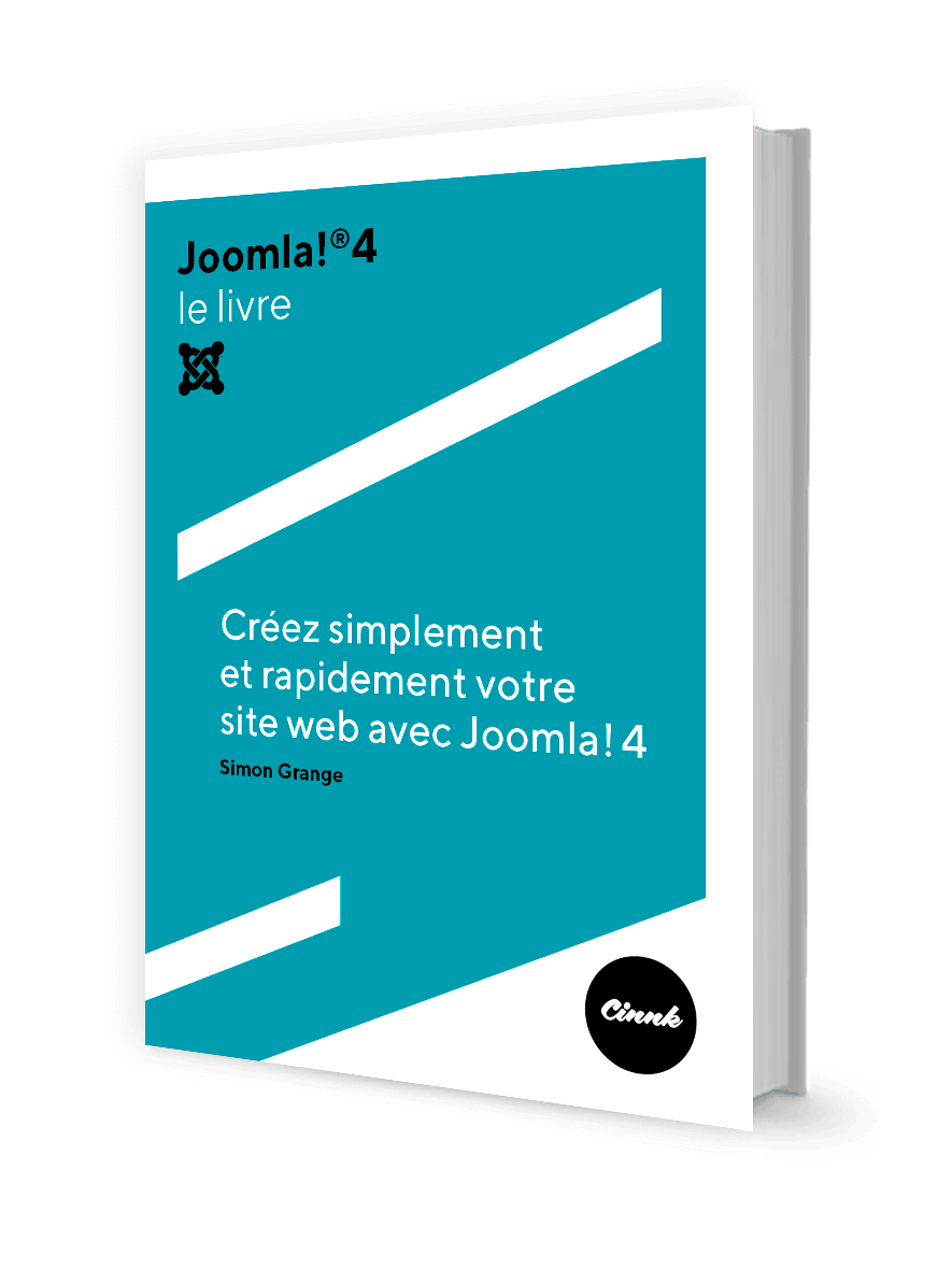 Très heureux de vous présenter mon quatrième ouvrage : #Joomla! 4 Le livre.
Disponible en version numérique et papier sur  cinnk.com/les-livres/joo…

Merci à l'Atelier JBL pour le travail graphique ainsi qu'à @BoutinGuillaume  pour avoir rendu ce projet possible !
