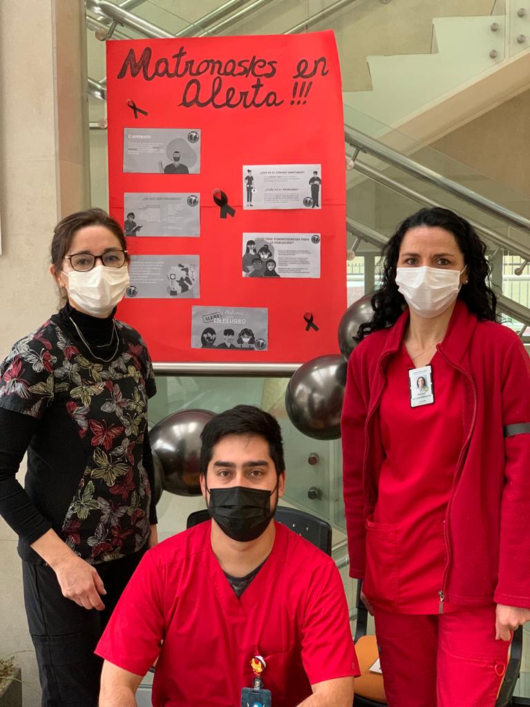 Matronería movilizada en todo 🇨🇱  RECHAZAMOS proyecto de Ley Cambio Código Sanitario que deja fuera del marco regulatorio más del 70 % de las acciones que nuestra profesión realiza
<a href="/ChileMatrones/">Colegio de Matronas y Matrones de Chile - Oficial</a> <a href="/ministeriosalud/">Ministerio de Salud</a> <a href="/SSaludOsorno/">SSOsorno</a> <a href="/muni_osorno/">muni_osorno</a>

#NoalCodigoSinelRojo