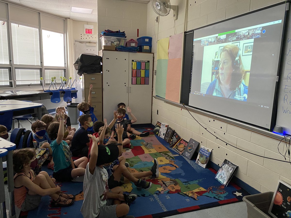 Loving our virtual field trip to the Edelman Planetarium! #SummerCamp <a href="/hvisdas/">FaithHvisdas</a> <a href="/Colls_Sharp_5th/">Sharp 5th Grade</a>