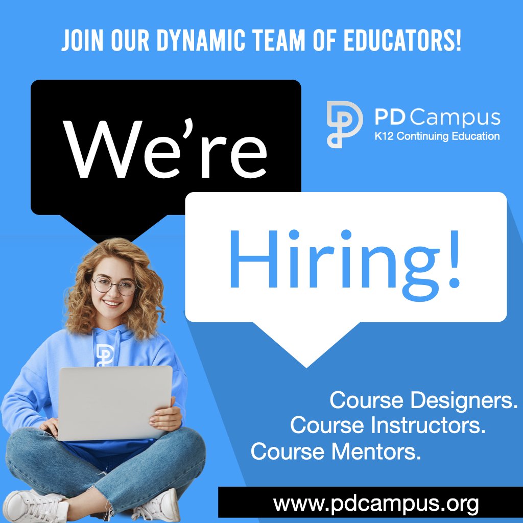 Pd Campus On Twitter Join Our Team Https T Co Qyzzc3uvbx Https T