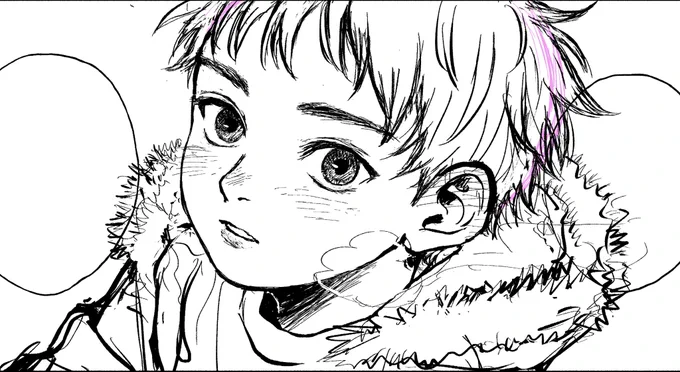 次の話良い感じに出来てきてるけど、難しすぎて頭が爆破しそう🤯
色々ご迷惑をお掛けしてる…早くお届け出来なくてごめんね… 