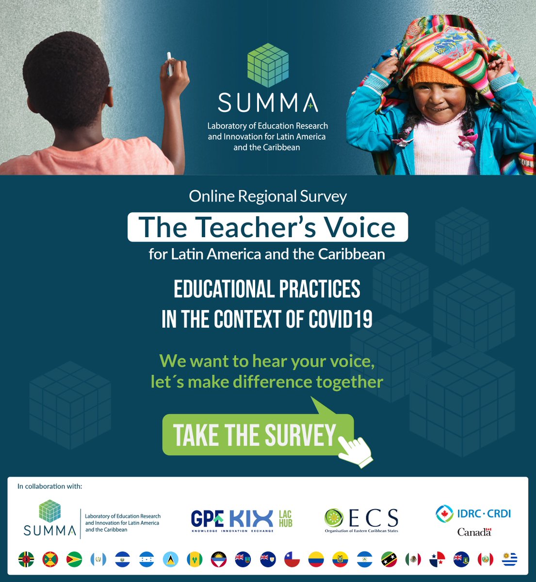 oecscommission's tweet photo. ⚠️ Calling all teachers from across the OECS!
Which educational practices have you developed during the COVID-19 pandemic?
Take the survey --> https://t.co/JlhpNduu9C https://t.co/PEFxrkprmd
