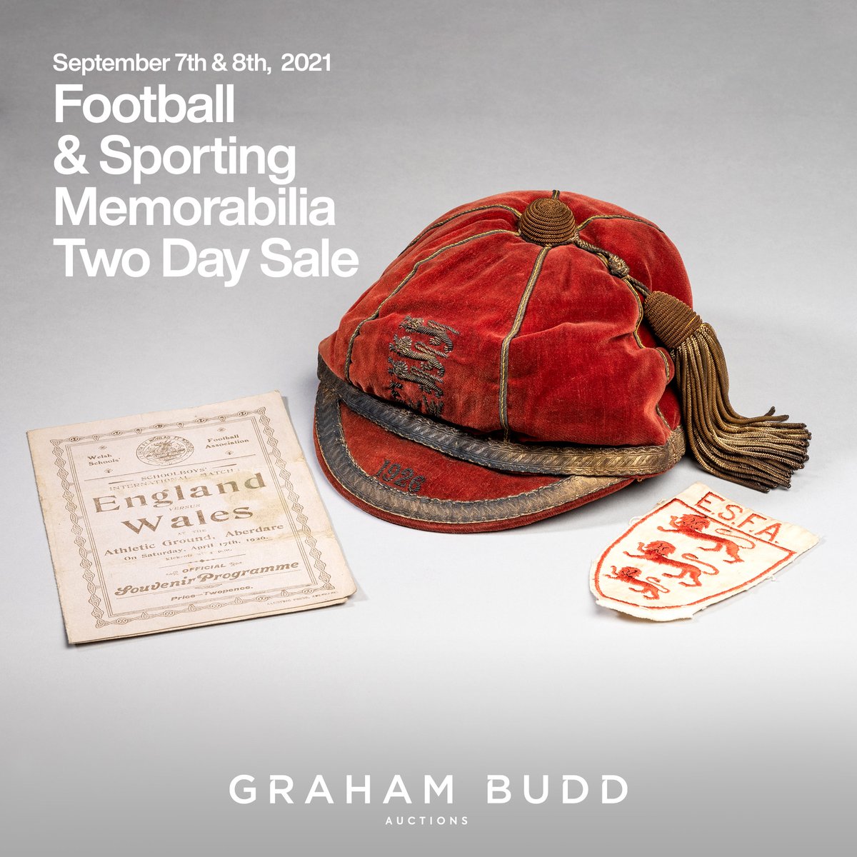 buddsauctions's tweet image. Our next Sporting Memorabilia auction is on the 7th &amp;amp; 8th September. The catalogue, made up of over 1000 truly spectacular items, will be available to browse next week.

Follow @gbauctionsltd for updates or sign up for email alerts: grahambuddauctions.co.uk/create-an-acco…

#sportsmemorabilia