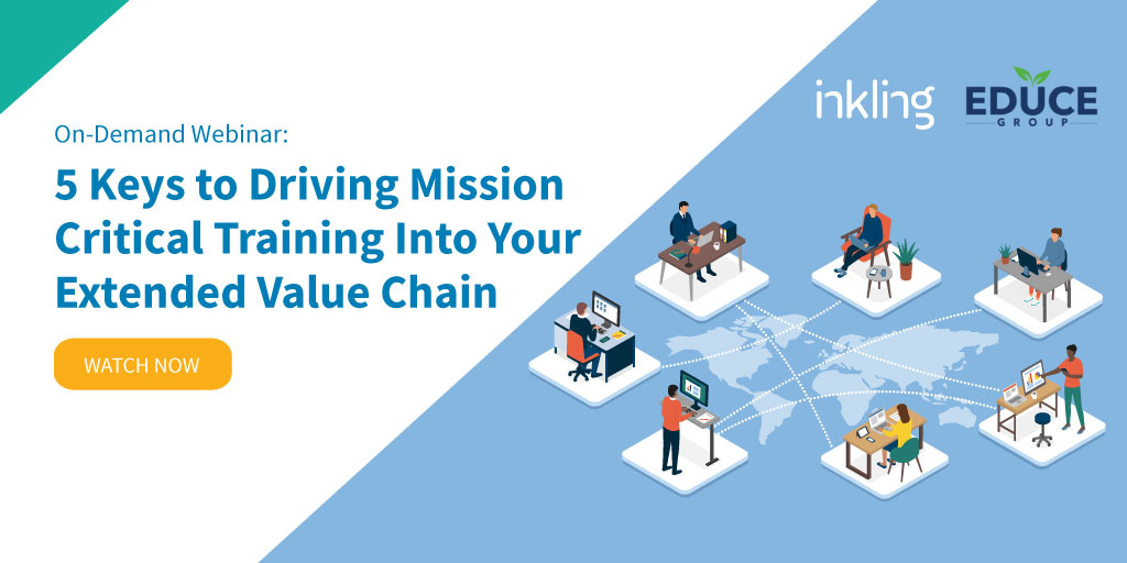 inkling's tweet image. Training your #extendedenterprise can lead to significant benefits to your organization (ahem, bottom line). 😉 But, don&apos;t just take our word: bit.ly/3mdvcxn #LearningAtWorkspeed