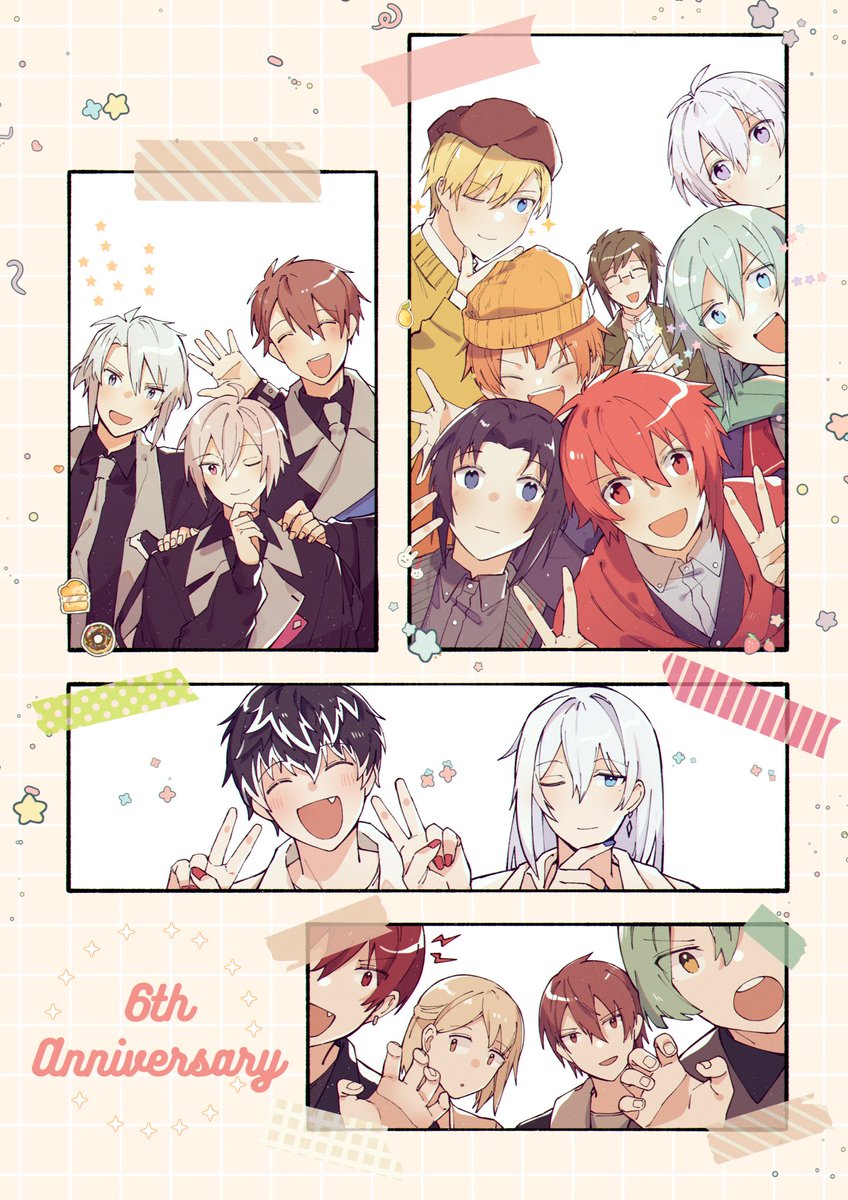 おめでとうございます!!

#アイナナ6周年 