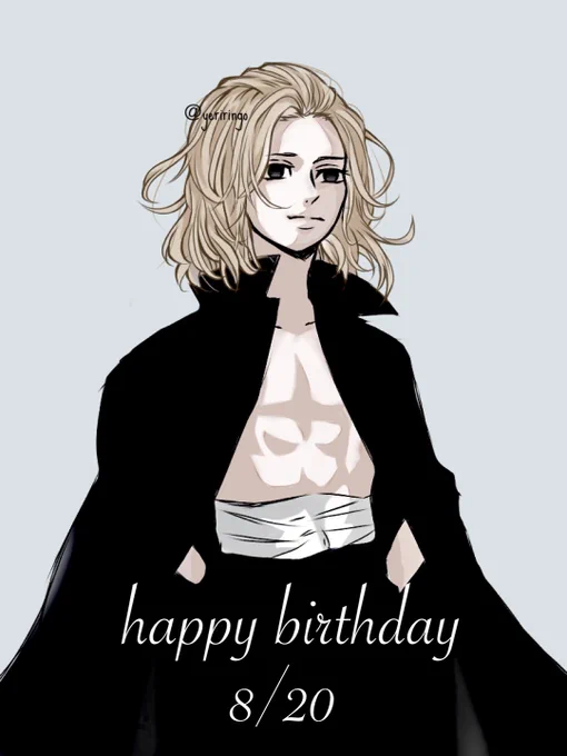 #マイキー生誕祭 #東卍FA 
マイキーハピバ!!🥳
間に合ってよかった〜( ;∀;) 