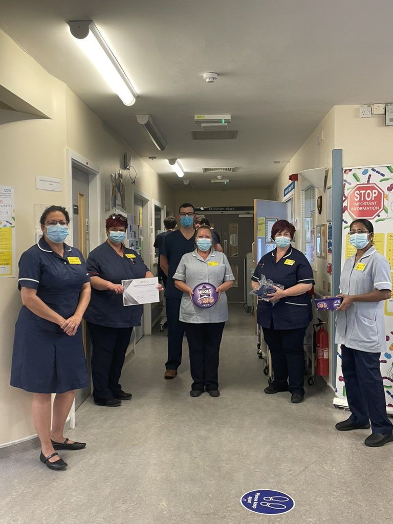 Huge well done to <a href="/MarkhamWard/">Markham Ward</a> <a href="/royalhospital/">Chesterfield Royal Hospital NHS FT</a> for achieving Silver ACE ward accreditation 👏 Incredible recognition of care delivered #goingforgold @krishnakallian1 @rachywhyman <a href="/mpyoung23/">HellomynameisMarciaRN💙</a>