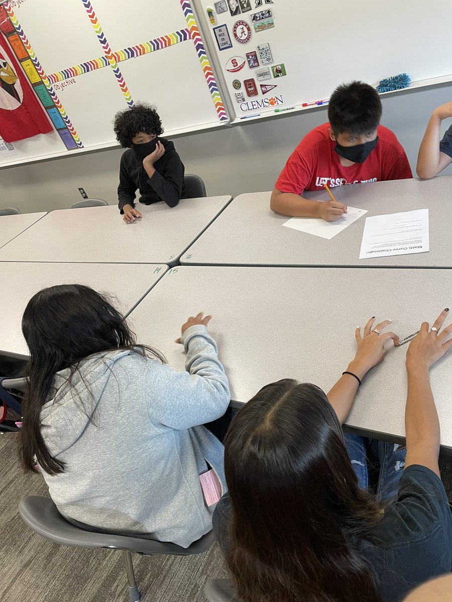 jessteaches2020's tweet image. Practicing math rotations #mathcurse #7thgrademath #redbirdsrise #itsaredbirdthing