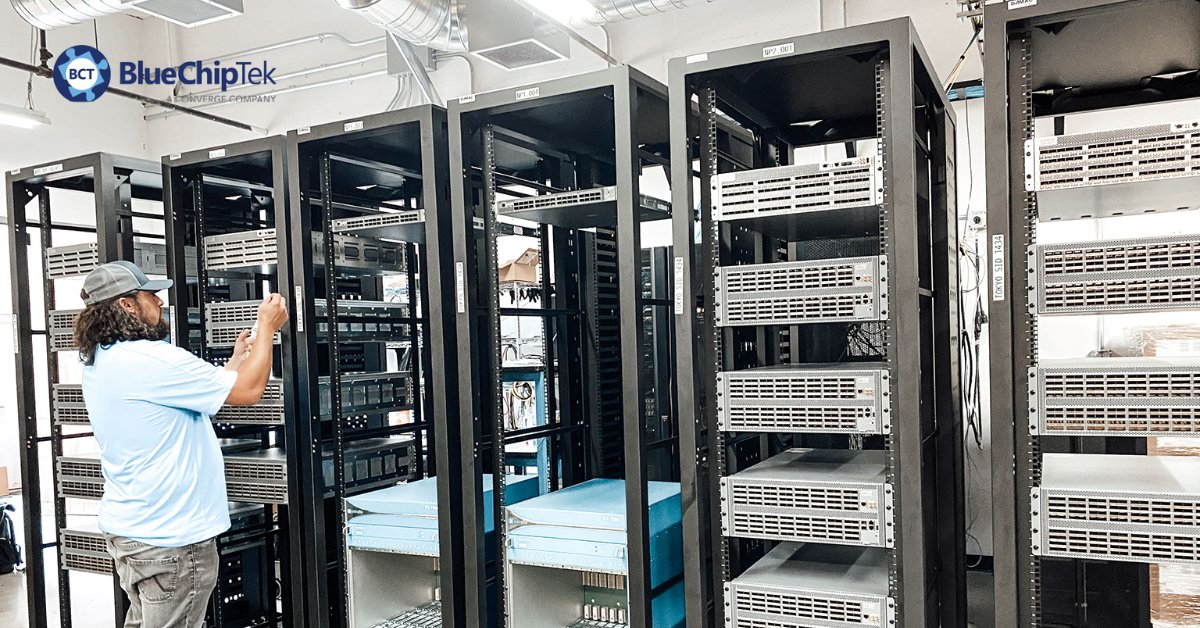 BlueChipTek's tweet image. Shout-out to our Rack Integration team, led by Flurr Leary for working so hard on these racks for our customers! Our team offers a full-service, customizable rack integration program to build out the hardware infrastructure solutions your data center depends on.  #rackintegration
