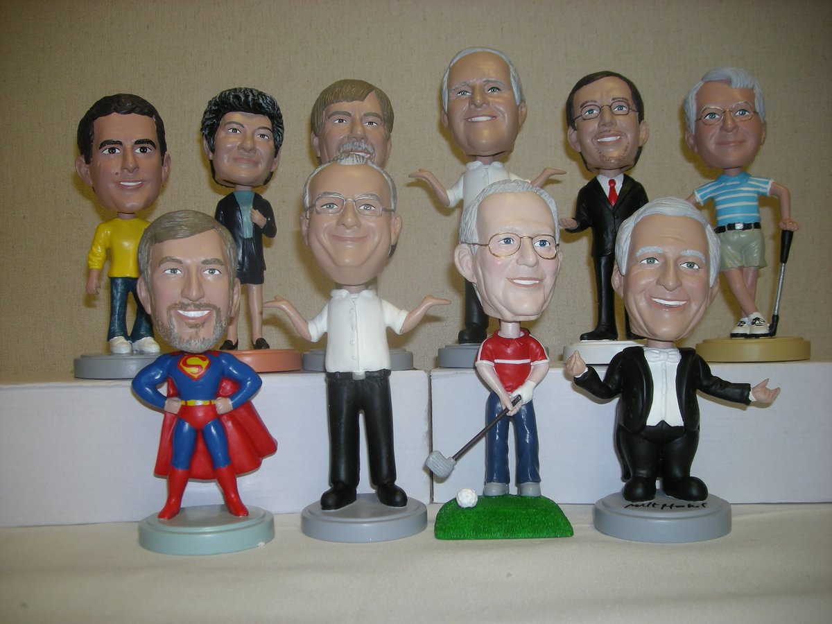 In 2010, the silver anniversary of the SIOP conference, the then-Ad Hoc LGBT Committee sponsored a silent auction to benefit the SIOP Foundation. These bobbleheads of past presidents were part of the auction! Who can you identify? #IOPsych #SIOPSmarterWorkplace #TBT