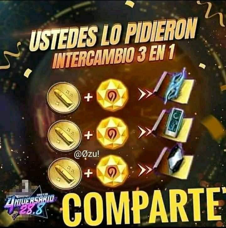 HectorJGM_'s tweet photo. @freefirelatino Queremos esto garena https://t.co/a5ThU1A8li
