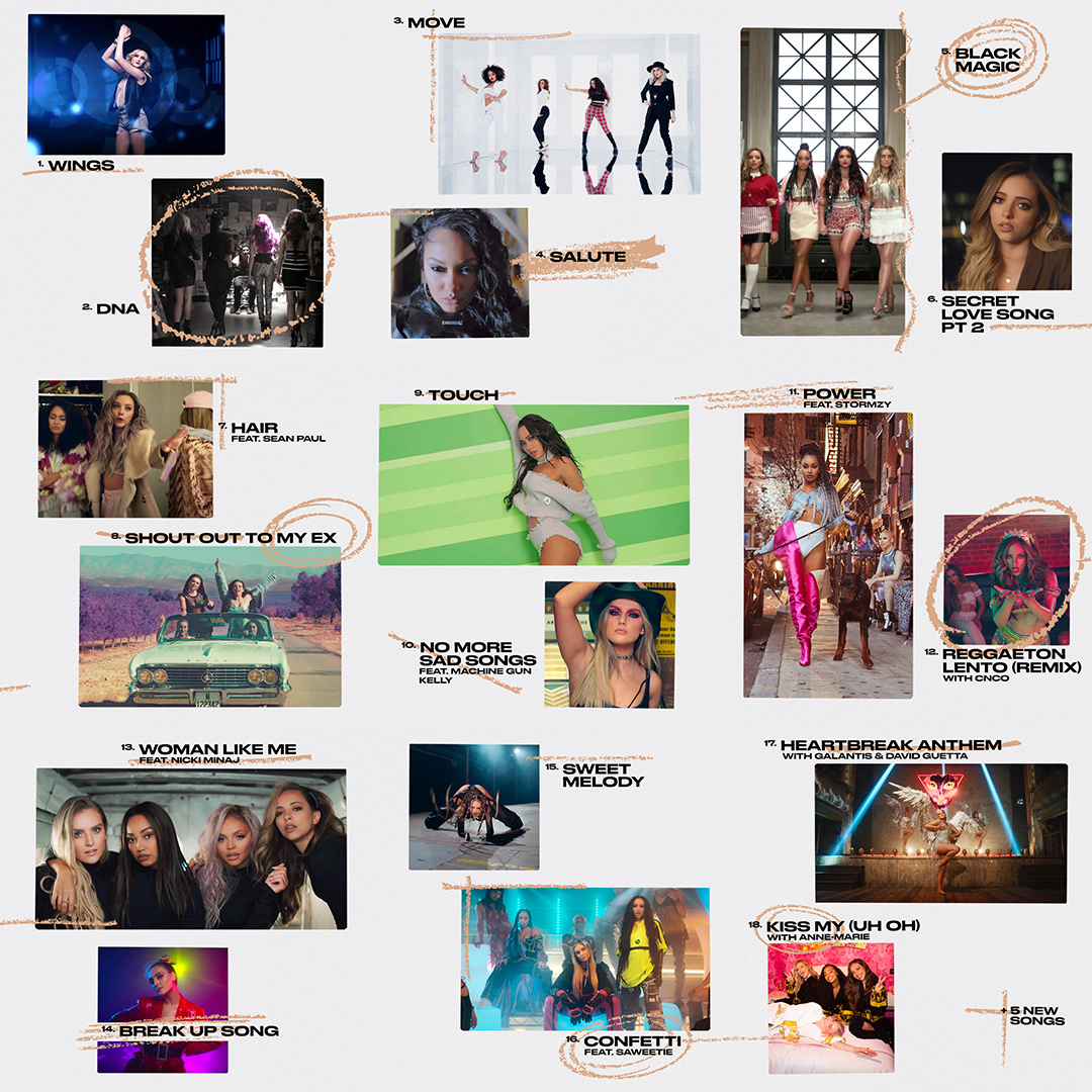 Between Us 🤍 The tracklist #10YearsOfLittleMix lttlmx.com/betweenus_tf