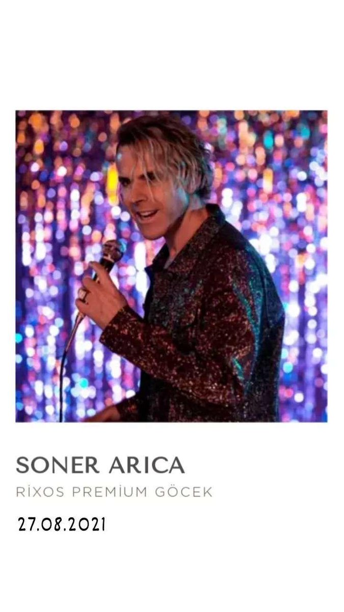 Sonerarica1F's tweet image. 27 Ağustos Cuma #rixospremiumgocek ✨✨🎶
@SonerArica 🎶💫🌟