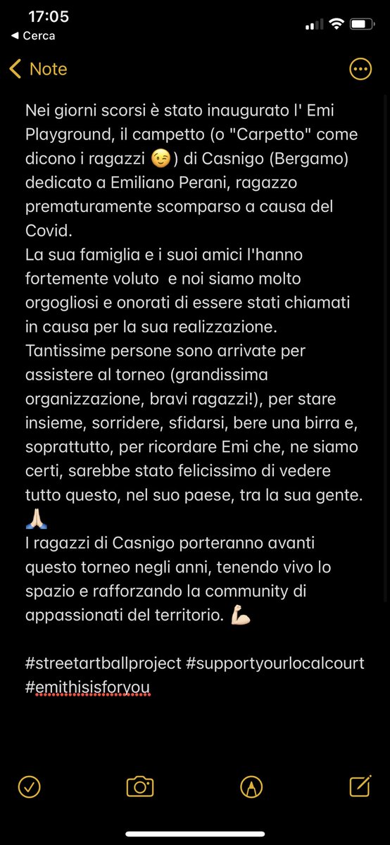 AgencyPilo's tweet photo. StreetArtBall Project è molto più di una semplice rigenerazione urbana.
La nostra soddisfazione la vediamo nei volti e nelle emozioni di queste persone e noi siamo molto, molto contenti di essere parte di questo processo. 🏀🖌👊🏽❤️❤️

#streetartballproject #supportyourlocalcourt https://t.co/2EHM54yWNA