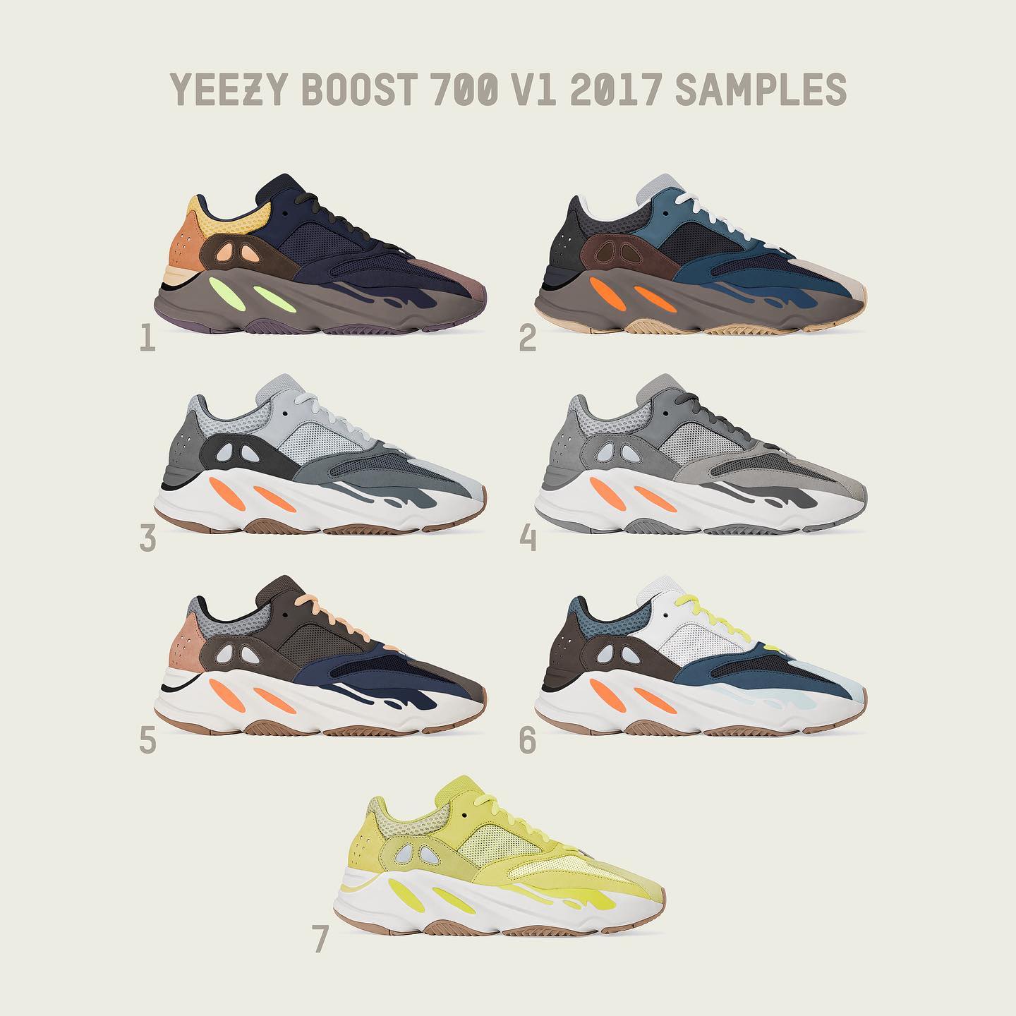 The History of The YEEZY 700 Line - YEEZY MAFIA